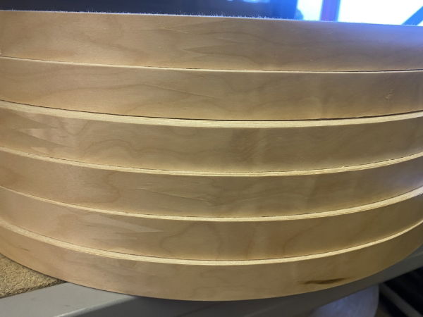 Lacquered European Maple  22mm UG